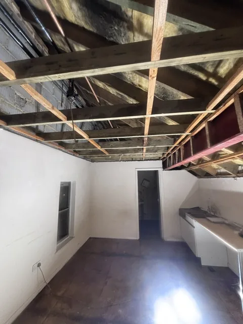 Controlled artex plasterboard strip-out in Lewisham