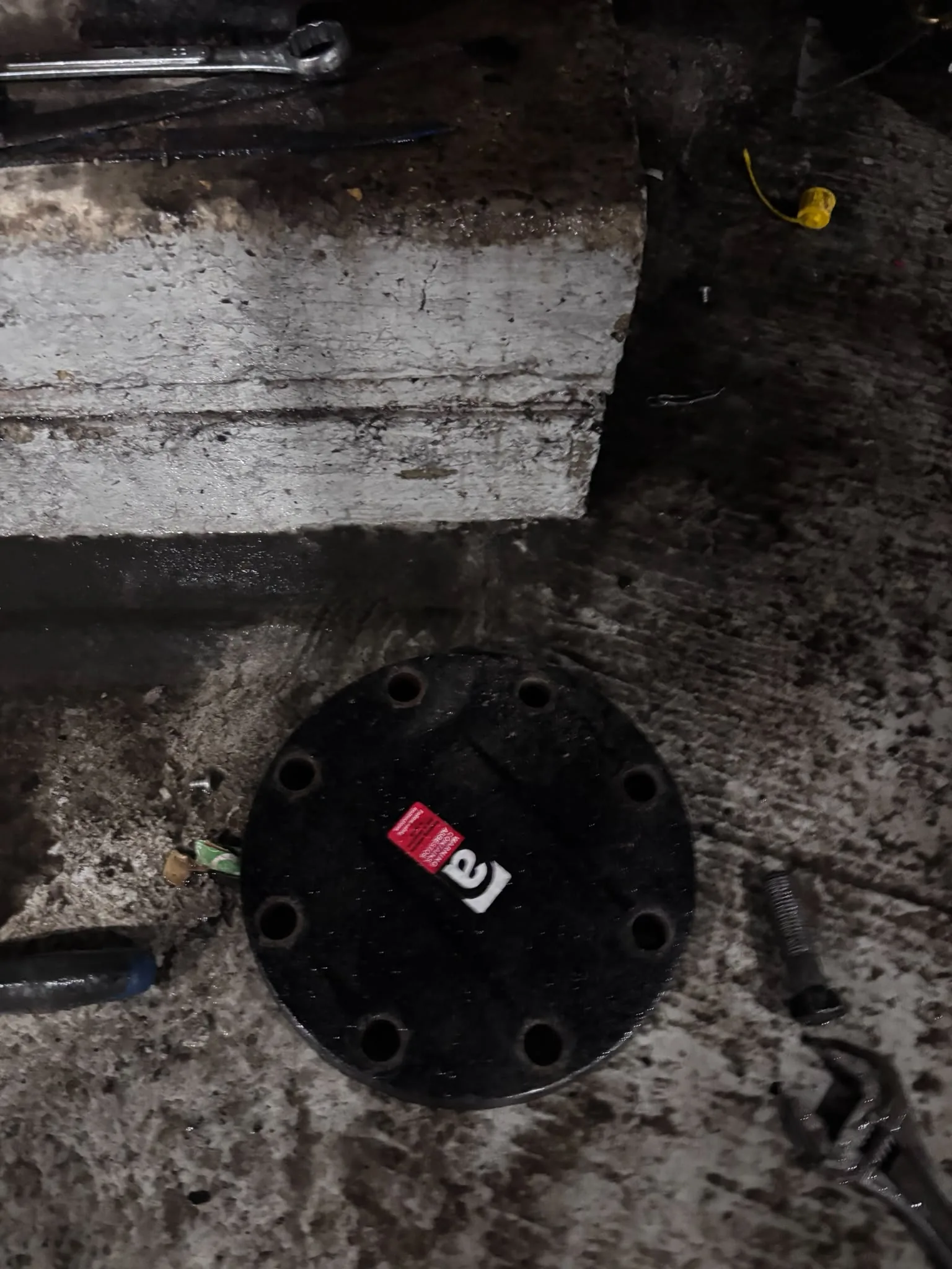 Artex scraping from a concrete ceiling during Lewisham refurbishment
